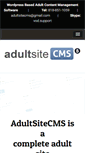 Mobile Screenshot of adultsitecms.com